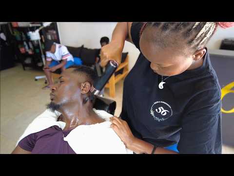 ASMR Lady Barber – $30 Full Pampering Barbershop Massage Experience (Relax, Sleep & Destress)