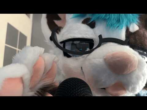 [Furry ASMR] Sleepy dog relaxes you (mic brushing + soft spoken rambles) 💤