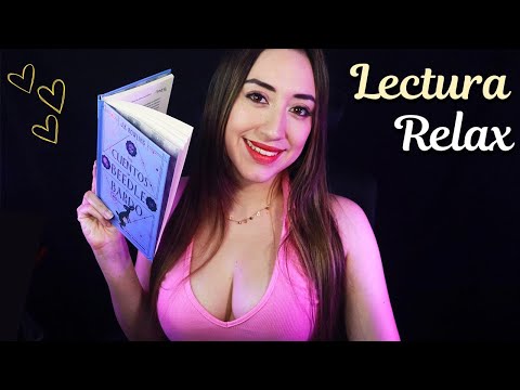 ASMR 🌙 SUPER RELAJANTE PARA TI 📖 Suave LECTURA SUSURRADA en ESPAÑOL 📖 Argely ASMR