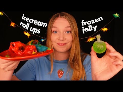 ASMR Eating TikTok Trending Foods (Whispered)