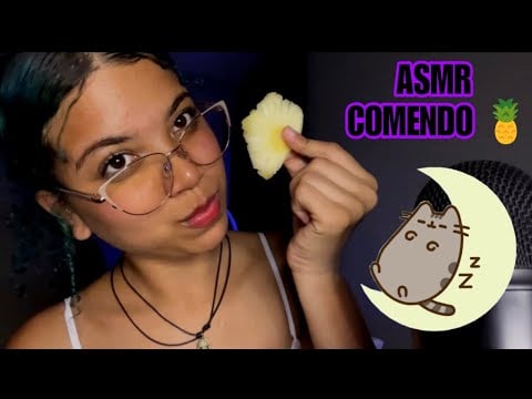 ASMR: sons de boca e mastigação 😴💤