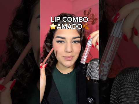 💫Lip Combo Perfecto 💞 #asmr #lipcombo #maquillaje