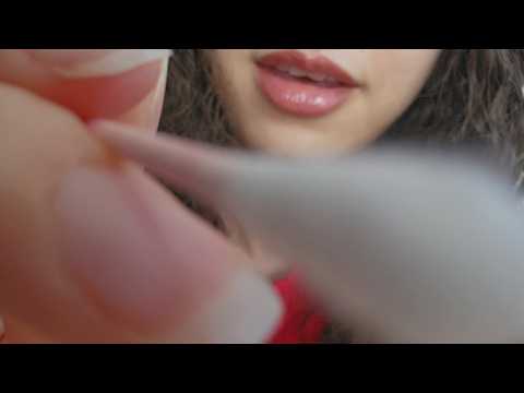 ASMR Eye cleaning Roleplay/ Real camera touching