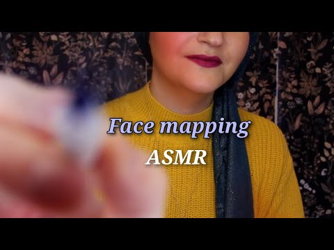 Mapping Your Face | ASMR | Color Scan