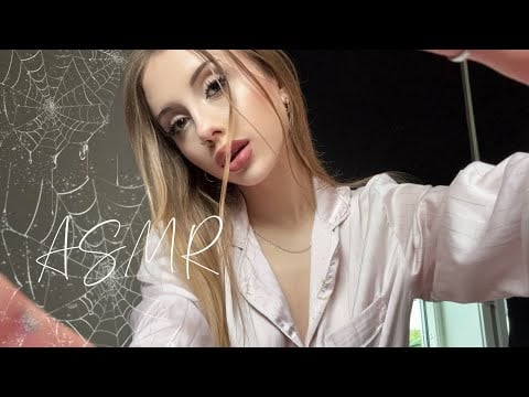 асмр паутинка🕸°｡⋆ ( много звуков рта )