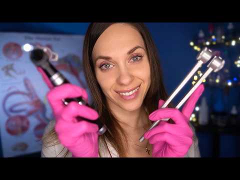 ASMR Unclogging Your Ears (Deep Ear Cleaning) Otoscope Exam - Personal Attention roleplay