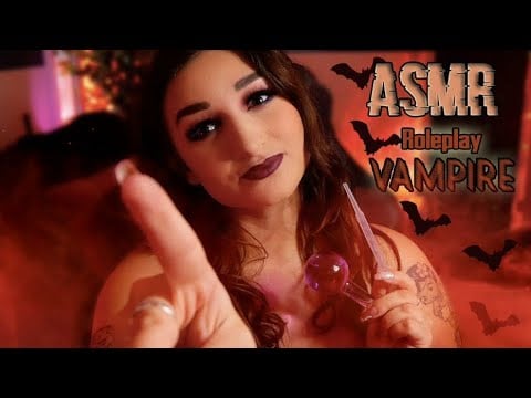 ASMR FRANCAIS : ROLEPLAY UN VAMPIRE TE RASSURE 😈