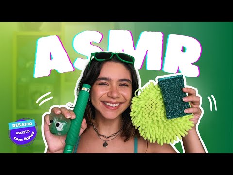 GATILHOS QUE VÃO FAZER VOCÊ DESMAIAR DE SONO - tudo verde calmante! 💚😙