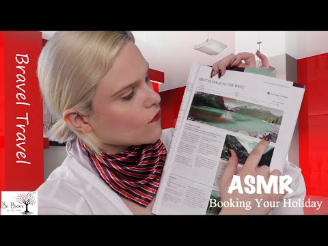 ASMR Travel Agent: Booking You A Vacation To Canada 🇨🇦