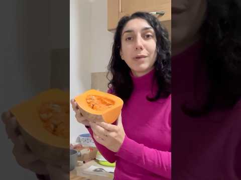 Prepariamo insieme una passata di zucca 🎃 guarda il video completo sul canale #asmr