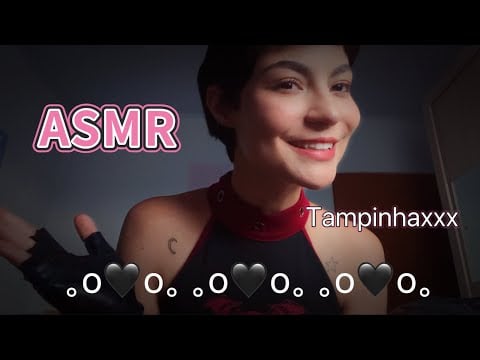 ASMR - TAMPANDO VOCÊ (Sons de Tampinhas + Tapping&Scratching)