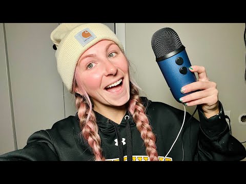 ASMR- holding my blue yeti mic, inaudible whisper💋