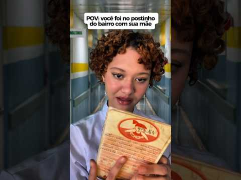 POV: você foi no postinho do bairro com sua mãe #asmr #comedia #humor #pov #shots #funny #relax