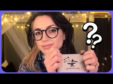 1.5 Minute ASMR | What's in the mystery box for my D&D campaign?