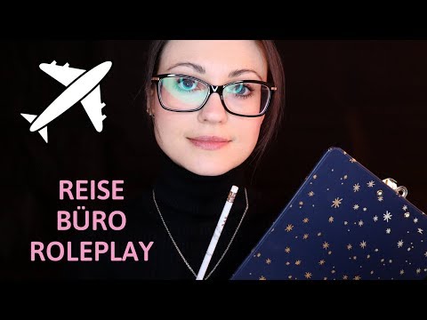 [ASMR] REISEBÜRO Roleplay ✈ (Deutsch/German) geflüstert | Reiseberatung für Dich