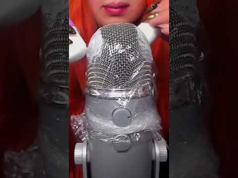 ASMR Glue Sticks on the Mic #asmr #tingles #shorts