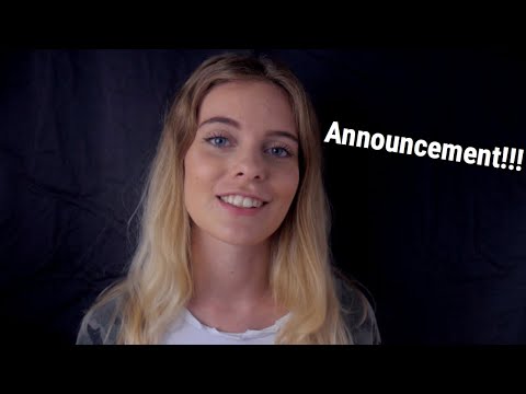 ASMR Announcement! - Tingles & Patreon