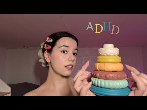 ASMR for People with ADHD and Anxiety🫧🌼