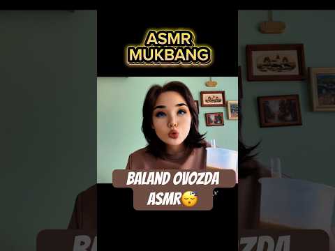ASMR/ UYQU uchun/ MUKBANG/ ovqat/ #asmr #relax #tingles https://t.me/uzbekchaasmr
