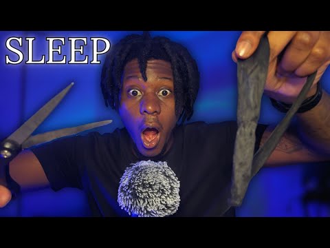 ASMR Mouth Sounds & Face Touching To Knock You Out 