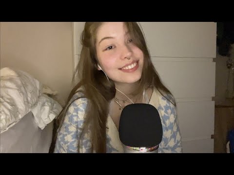 ASMR random talk, life update & mini ikea haul ~random trigger, whisper ramble, tapping, scratching