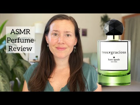 ASMR Perfume Review - Kate Spade TRULYgracious - Glass Tapping & Whispering