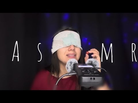 ASMR PROBANDO DULCES A CIEGAS ! (VIDEO PERSONALIZADO)