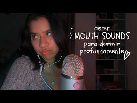 asmr mouth sounds para dormir profundamente // crysta asmr ♡