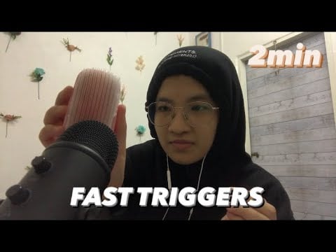 Fast Triggers Assortment ASMR No Talking (Malaysia)