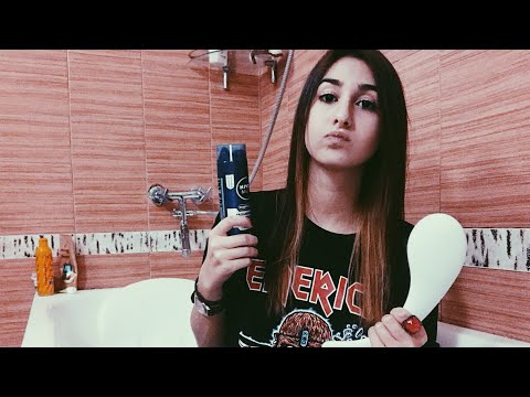 АСМР таппинг в ванне. Потому что могу / ASMR tapping