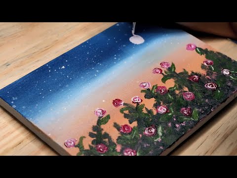 ASMR PAINTING TO RELAX, SLEEP OR STUDY