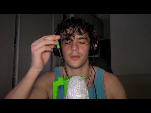 Spray/ Liquid Sounds and Saran Wrap Mic Triggers :) (very intense and tingly)