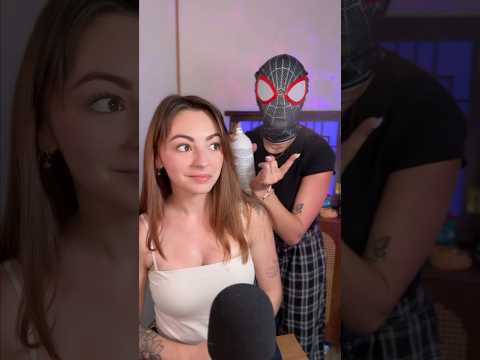 Spiderman fait de l’ASMR 🕷️ #asmr #relax #triggersforsleep #spiderman