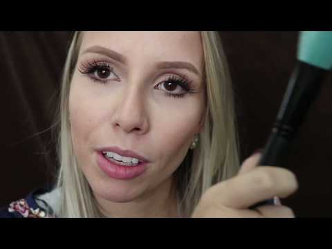 PINCEL NA TELA E NO OUVIDO - Bruna ASMR