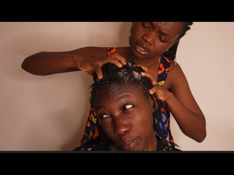ASMR FAST AND AGGRESSIVE SCALP SCRATCHING,HAIR PULLING,MASSAGE(BLOWING SOUNDS)