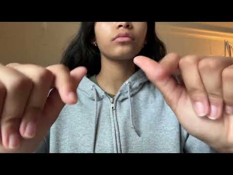 asmr hand sounds pt 75 🩷💜💙