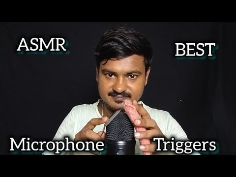 ASMR Best Microphone Triggers Sounds For your sleep 