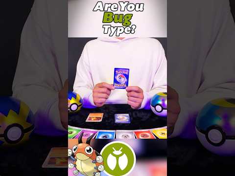 🪲 Are you a Bug Type personality? |  #asmr   #pokemoncards   #personalitytest  #pokemoncards