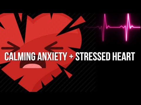 Trying To Calm My Anxious Heart Watch Until The End! | Female Heartbeat ASMR