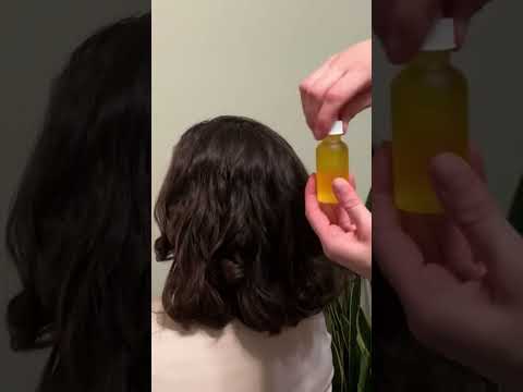 ASMR Hair Smoothing & Styling #hair #hairstyle #relaxing #asmrforsleep #tingles #tinglesensation