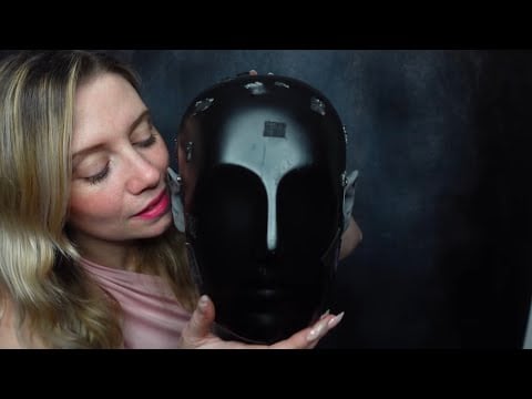 ASMR - Tender Neck and Head Massage In Ear Whispers 🌙 Delicate Taps 