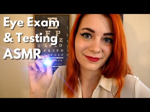 ASMR Eye Examination | Binaural, Soft Spoken Medical RP