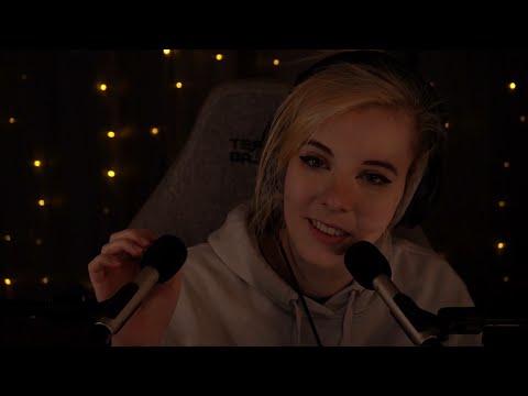 ASMR | High Sensitivity Whispering & Mic Scratching - Ramble