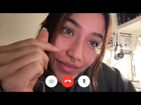 ASMR but it‘s a facetime call ☆ soft spoken, triggers