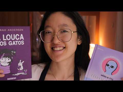 ASMR ROLEPLAY: ATENDENTE DE LIVRARIA 📚🙍‍♀️ (FALA SUAVE, SEM ANÚNCIOS NO MEIO)