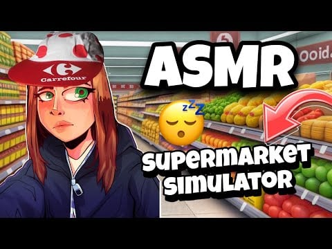 ASMR Français • J'arnaque mes Clients sur SUPERMARKET SIMULATOR 😈😴 (Chuchotements très relaxant 💫)