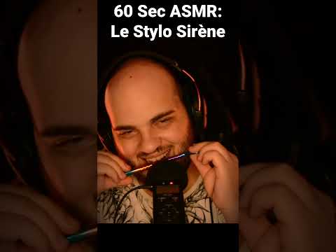 60 Sec ASMR: Le Stylo Sirène  #asmr #relaxation