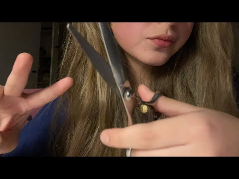 ASMR haircut 