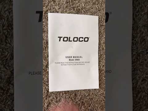 ASMR Tapping On A Toloco User Manual | (No Talking) #ASMR #Shorts