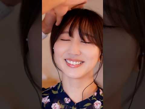 Head massage with extremely fast movements #asmr #massage #headmassage